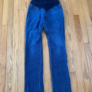 Women's Blue Maternity Jeans